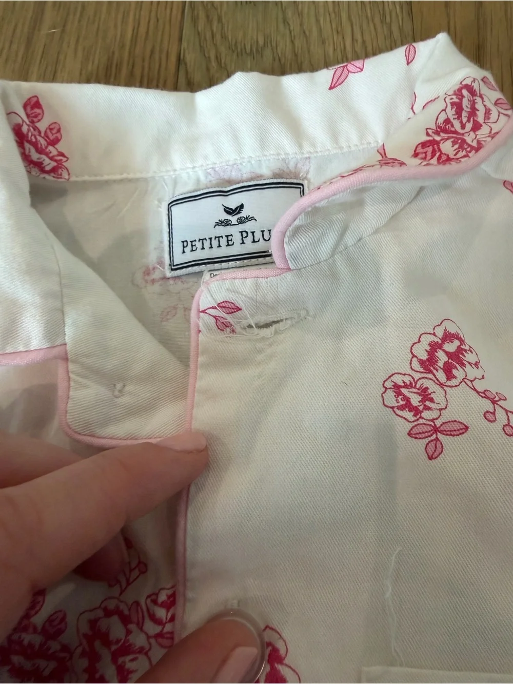 😴 Petite Plume English Rose Girls Pajama Set - Size 3